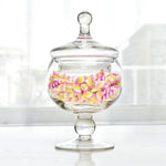 jarres bonbons transparentes classiques mariage anniversaire noël transparentes sans motif