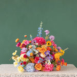 bouquets fleurs artificielles multicolores mariage anniversaire décoration extérieure moderne élégante variété
