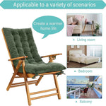 coussin chaise velours boutons vert olive moderne confortable amovible lavable ppcotton polyester rectangulaire adultes