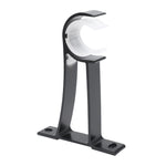 supports murals cordon câble noir blanc modernes fixations lisses opaques