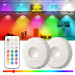 projecteur led rechargeable sans fil blanc moderne télécommande charge usb kitchen lights