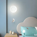 appliques murales modernes lampes décoratives astronautes lunes éclairage blanc bébé chambre