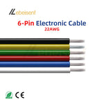 câbles électrique couleur multiple 22AWG 5m 10m led rgb cct diy cuisine éclairage