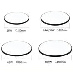 Lampe LED moderne blanc doré acrylique 28cm flux lumineux 2000 82000