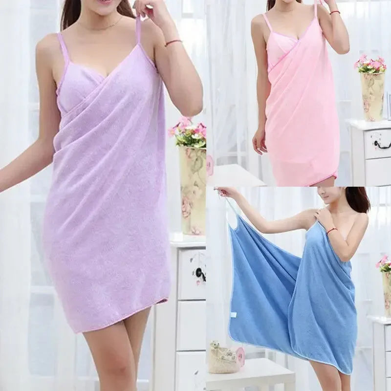 serviette bain microfibre violet bleu rose absorbante adultes plage bain sauna