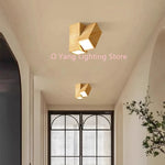lampe bois naturel moderne géométrique lumière chaude autonome certification CCC CQC UL