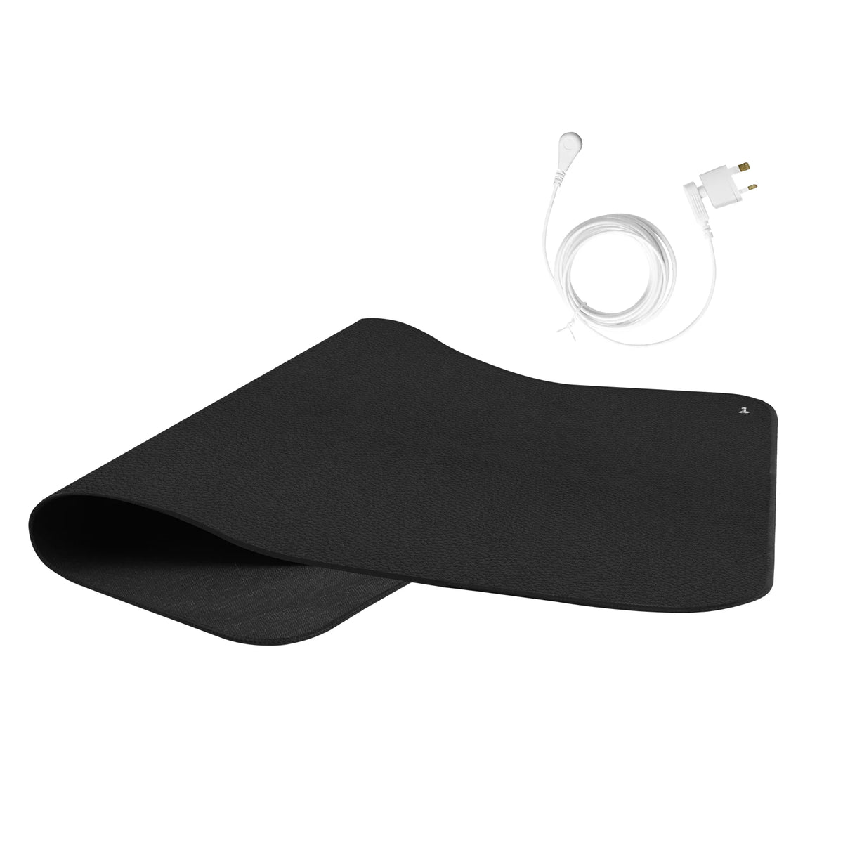 tapis antidérapant noir moderne pu flocage imperméable souple maison