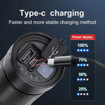 torche puissante led rechargeable 12000mAh zoomable autodéfense banque alimentation moderne