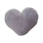 coussin cœur forme oblong couleur rouge rose blanc violet moderne doux fourré lit canapé