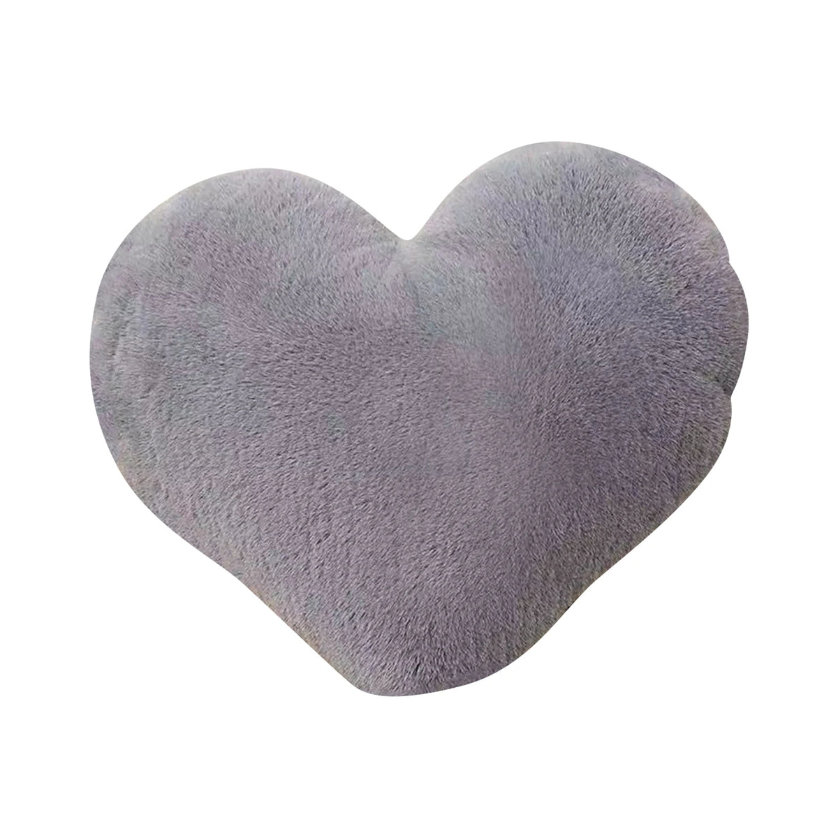 coussin cœur forme oblong couleur rouge rose blanc violet moderne doux fourré lit canapé