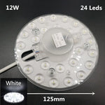 lampe led 12w 18w 24w blanc moderne adhésif adaptateur électrique cable