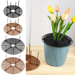 grille drainage pot fleur noir marron clair 19cm 30cm rond rectangle easy install strong