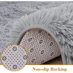 tapis bain doux moelleux moderne antidérapant absorbant salle bain maison gris beige