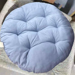 coussin rond doux velours couleur gris moderne salon chambre lit