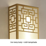 lampe murale moderne or noir abat jour tissu éclairage chambre entrée fixée mur économique