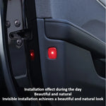 lampe signalisation porte rouge adhésive moderne voiture 12v led warning light anti collision