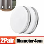 poids rideau magnétique blanc noir adhésif moderne 25cm 4cm 10 paires paire
