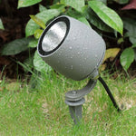 projecteur éclairage extérieur ip65 led 10w 20w 30w moderne gris mat aluminium fixe