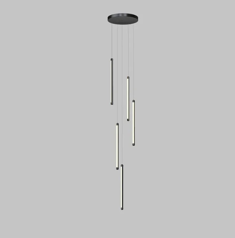 suspension lumineuse or noir moderne 10 13 16 19 lumières télécommande haute qualité certifications