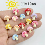 boutons manchette résine rouge rose jaune bleu clair points blancs décoratifs enfantins 14+