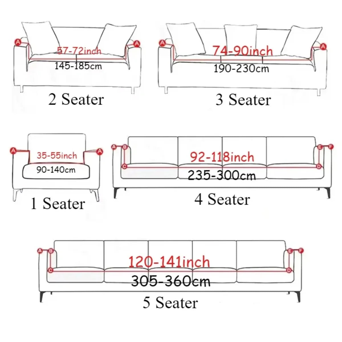 housses canapé beige rayées moderne adhésif lavable sectionnel places jacquard elastic