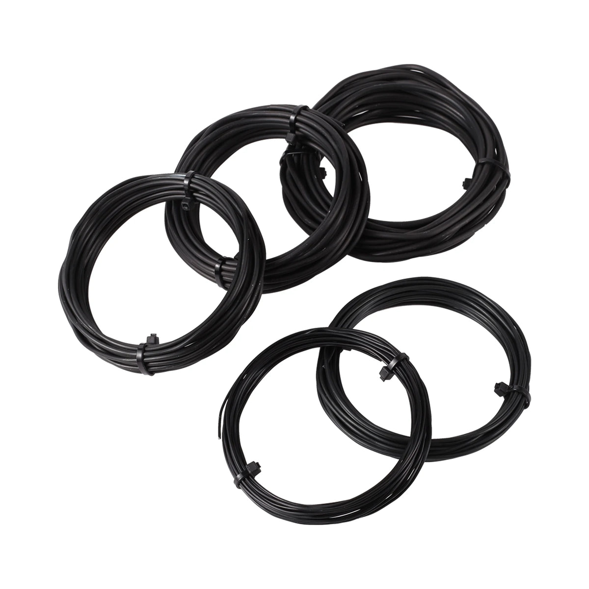 fil jardinage métal 2.5mm 5m 3.0mm 5m 2.0mm 10m 1.5mm 1.0mm noir lisse opaque