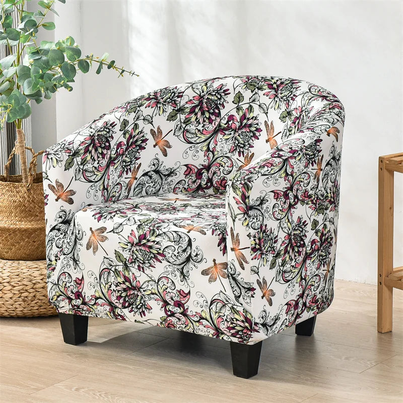 Coussin protection fauteuil moderne fleuri lavable maison restaurant chambre salon étudiants