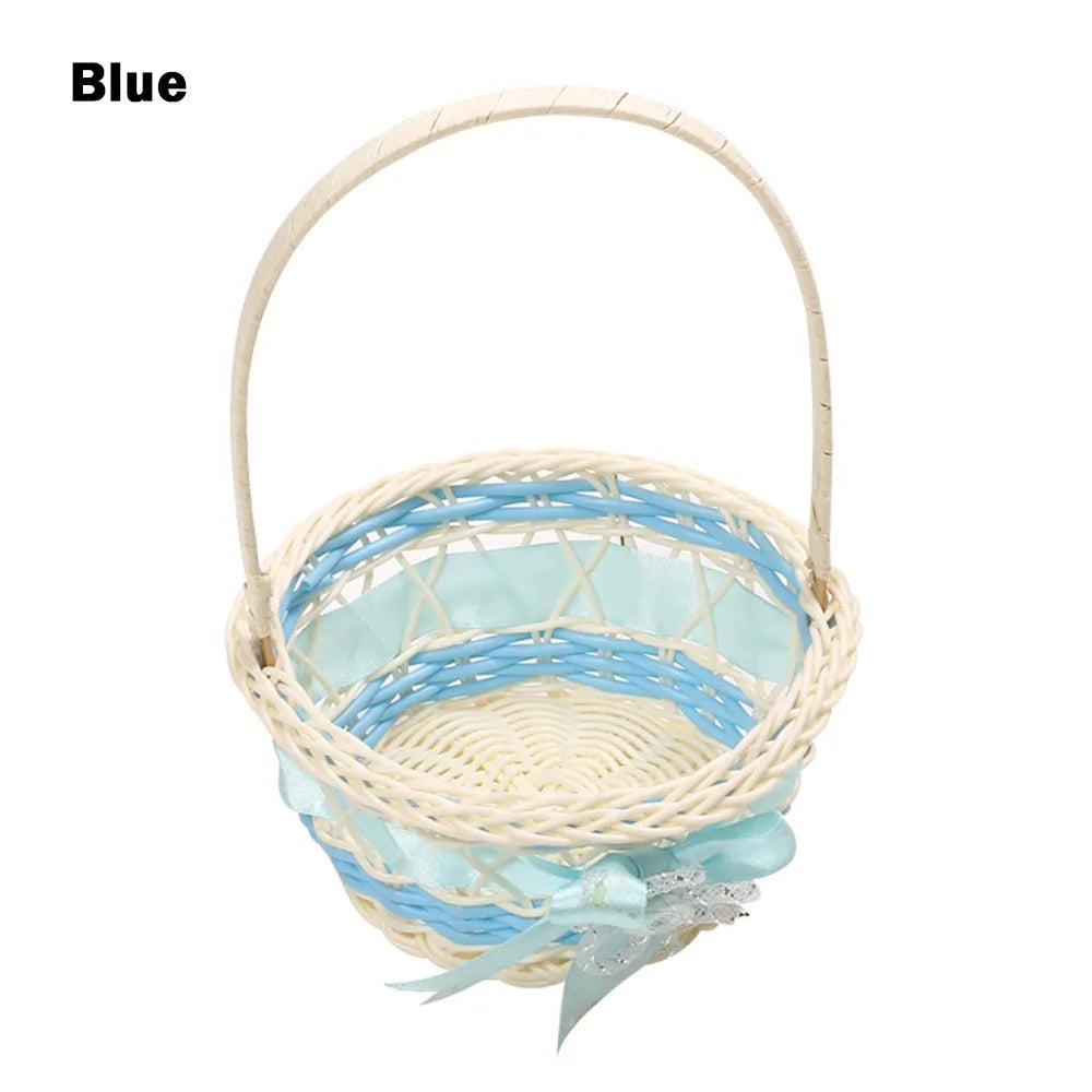 panier tressé osier vert rouge rose bleu orange blanc jaune violet traditionnel respectueux environnement