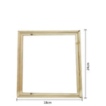 cadre photo bois brut simple rustique 20cm 25cm 30cm 40cm 50cm