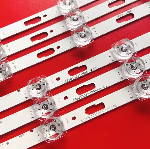 bande led adhésive blanche moderne 962mm longueur leds bande 3v tension kit 6pcs