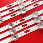 bande led adhésive blanche moderne 962mm longueur leds bande 3v tension kit 6pcs