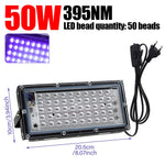lampe uv moderne interrupteur 50w 100w 200w 300w noir mat