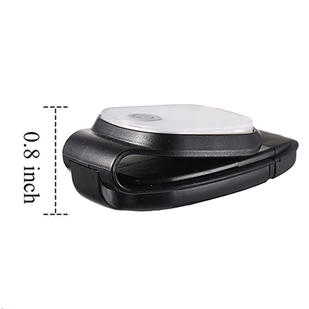 lampe frontale led clip noir moderne sécurité jog marche nuit pêche randonnée USB