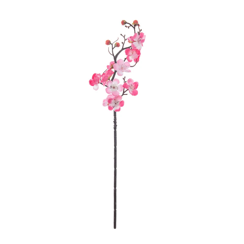 bouquet fleurs artificielles prunier soie maison mariage anniversaire fête baby shower minimalistebranches noires
