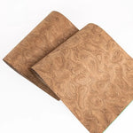 papier décoratif moderne ondulé gris marron rouge brun beige texturé