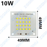 plaque led smd 2835 aluminium gris mat projecteur haute puissance éclairage intérieur extérieur
