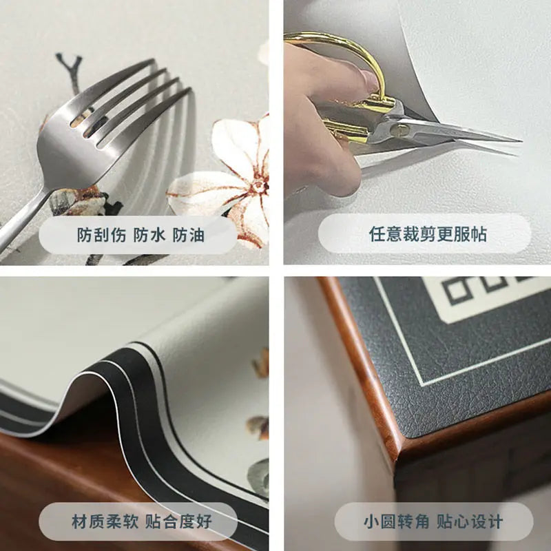 Set de table japonais étanche à l'huile