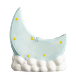 porte spirale anti moustiques lune nuages jaune bleu rose bohème aromathérapie décoration intérieure