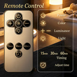lampe table led touch control blanc gris moderne auto éteignante rechargeable usb