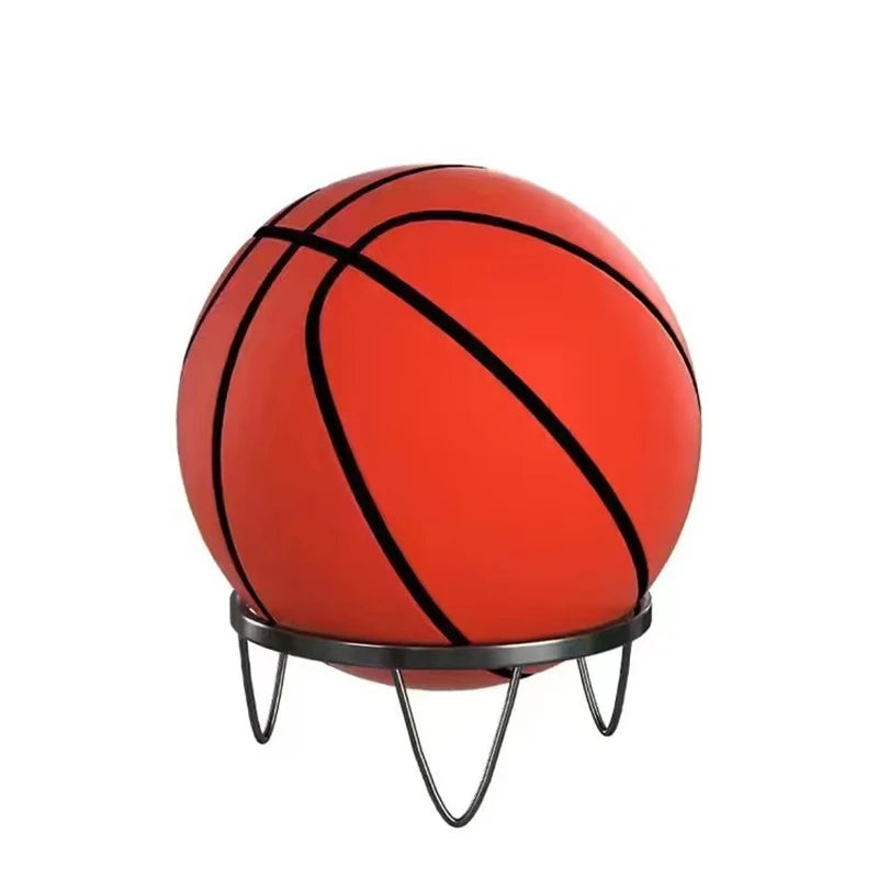 support balles sport moderne respectueux l'environnement noir blanc métal plastiqueiaux