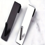 porte serviettes mural or noir argent moderne adhésif lisse opaque 2pcs 4pcs