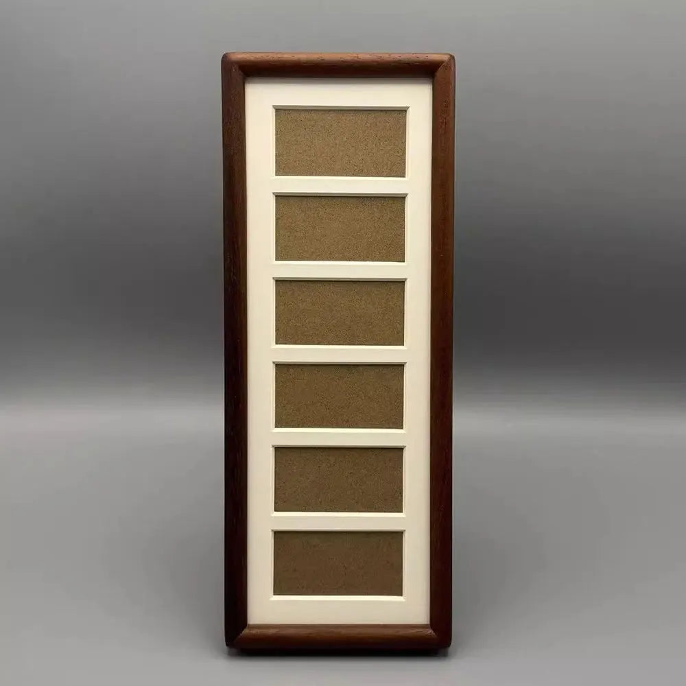 cadre photo multiple bois classique emplacements horizontal vertical traditionnel