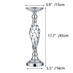 Support floral or réticulé moderne bouquet artificiels 45cm 52cm 59cm mariage table