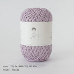 fil tricoter rose bleu gris beige violet vert opale crochet dentelle blanche rustic artisanal