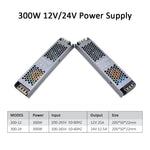 alimentation électrique 12v 24v 60w 100w 200w 300w 400w gris métallique certifié rohs lvd