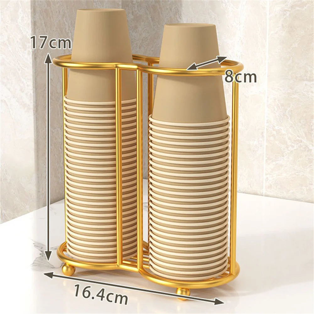 porte verres moderne doré noir uni opaques autoinstallation simple suspension