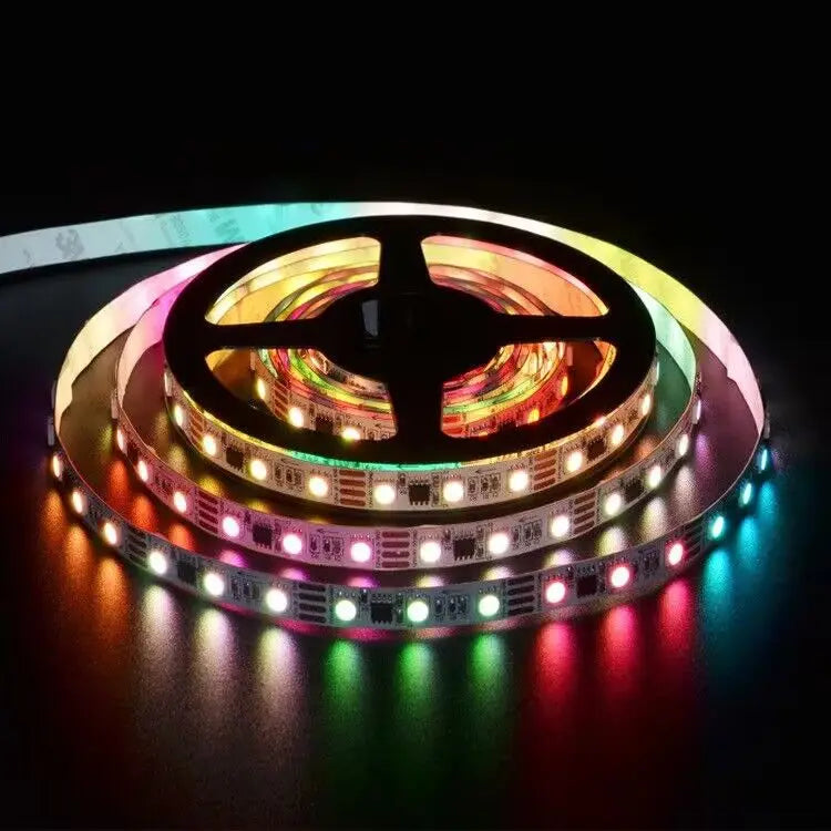 ruban led flexible 30 60 leds rgb full color ip65 waterproof adhésif moderne