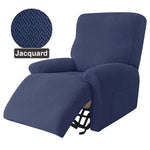 housses fauteuil gris tissu jacquard moderne élastique accueil pièces