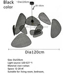 suspension lumineuse moderne bambou couleur beige noir reticule opacite ampoules filament