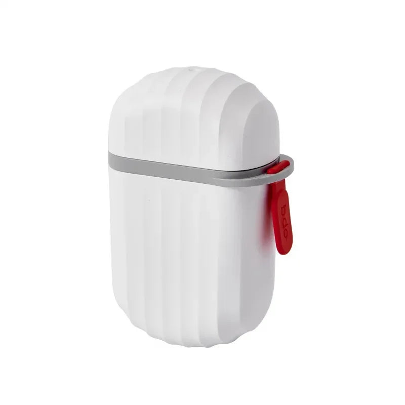 boîte savon moderne blanc rayures horizontales portable couvercleSizeMode: 7,5cmx11cmx4cmSizeMode: set 20 piècesSizeMode: